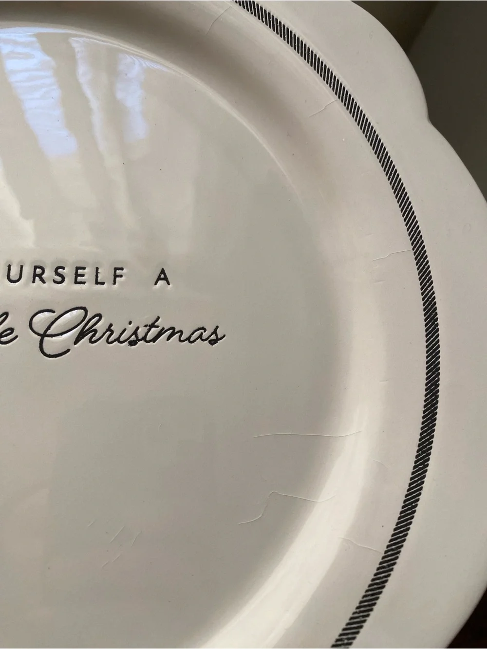 Have yourself a very Merry Christmas cookie plate